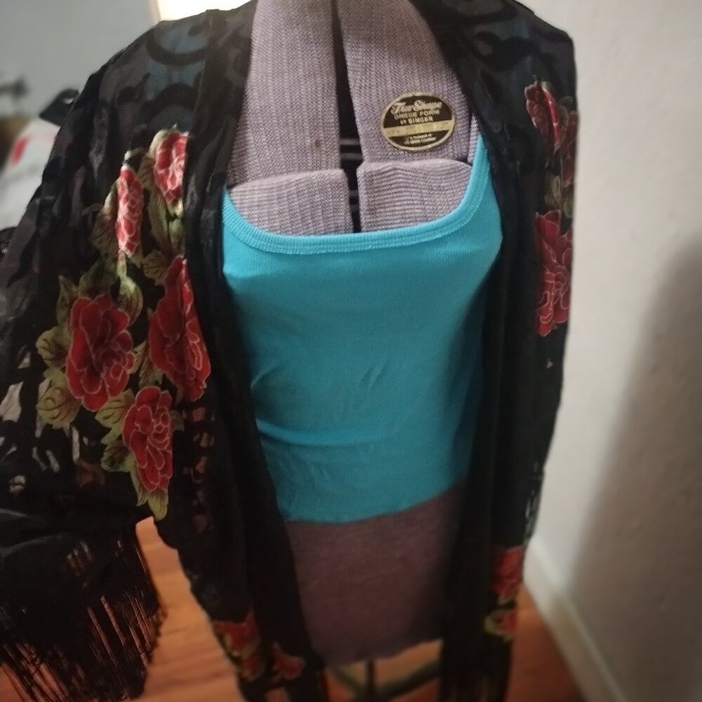 Betsey Johnson shawl